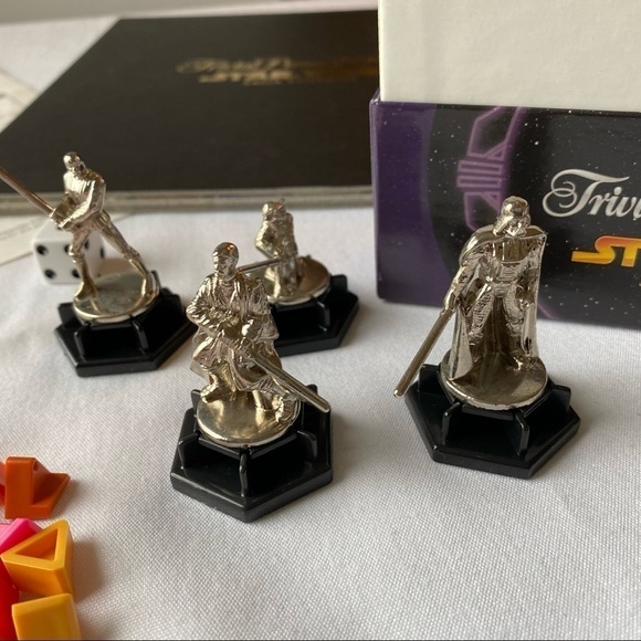 TRIVIAL Pursuit DVD Star Wars Saga Edition Board Game By Parker Brothers Hasbro - Picture 4 of 11